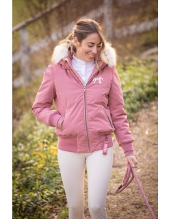 Step Bombers Jacket - Old Pink