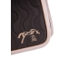 Diamant Saddle Pad - Black & Gold Pink