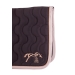 Tapis de selle Diamant - Noir & Rose Gold