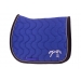 Eden by Pénélope Diamant Saddle Pad - Royal Blue & Black