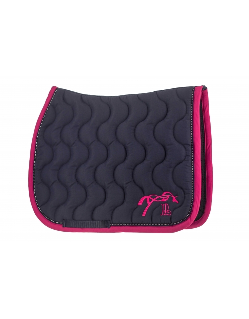 Tapis de selle Eden by Pénélope Diamant - Marine & Fuchsia