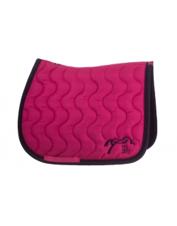 Tapis de selle Eden by Pénélope Diamant - Fuchsia & Marine