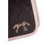 Tapis de selle Eden by Pénélope Diamant - Noir & Rose Gold