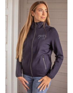 Veste Tweeny Strass - Marine