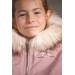 Eden by Pénélope Powder Pink Lyon Bombers Jacket - Children