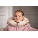 Eden by Pénélope Powder Pink Lyon Bombers Jacket - Children