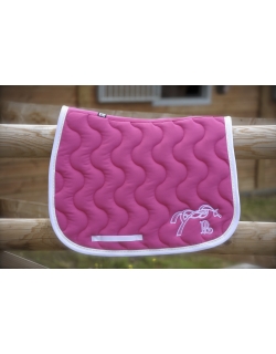 "Saddle stitch" Saddle Pad...