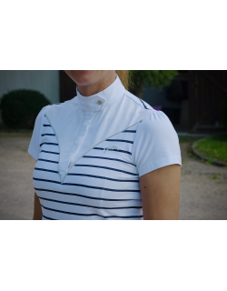 Polo de concours Las Vegas marinière Pénélope
