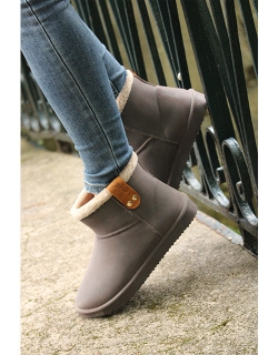 Boots Fourrées - Chocolat