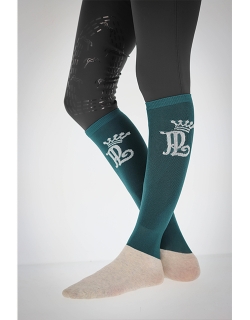 Riding Socks - Peacock Blue