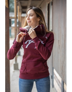 Sweat Double-Zip - Prune