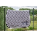 Point sellier classic saddle pad - Light grey & navy