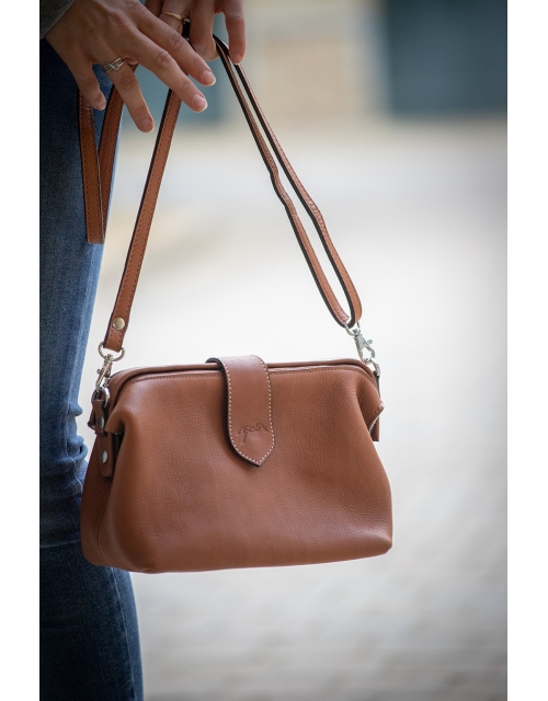 Coline handbag - Brandy