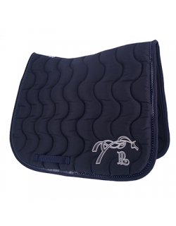 Classic Point Sellier Saddle Pad - Navy & Navy