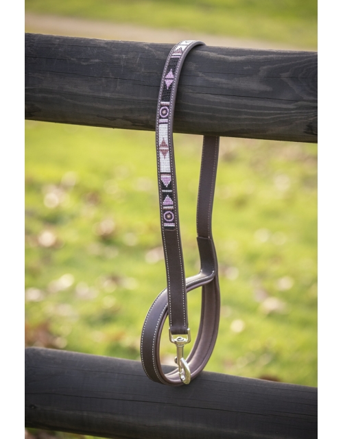 Laisse pour Chien Pearl - Havane & Rose