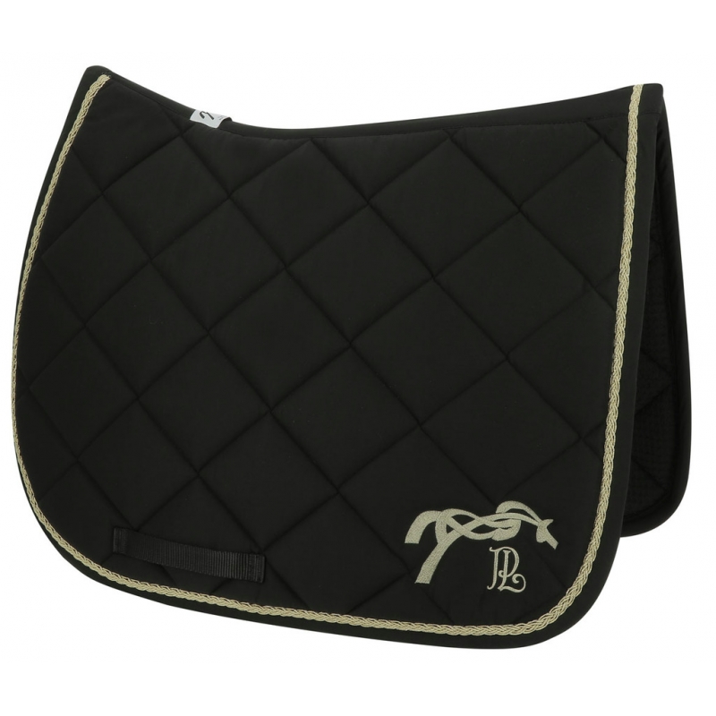 Tress Saddle Pad - Black & Gold - Pénélope Store