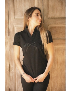 Iliana Polo Shirt - Black