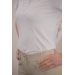 Las Honey Short-sleeved Show Polo Shirt - White