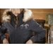 Steppy Parka Jacket - Navy