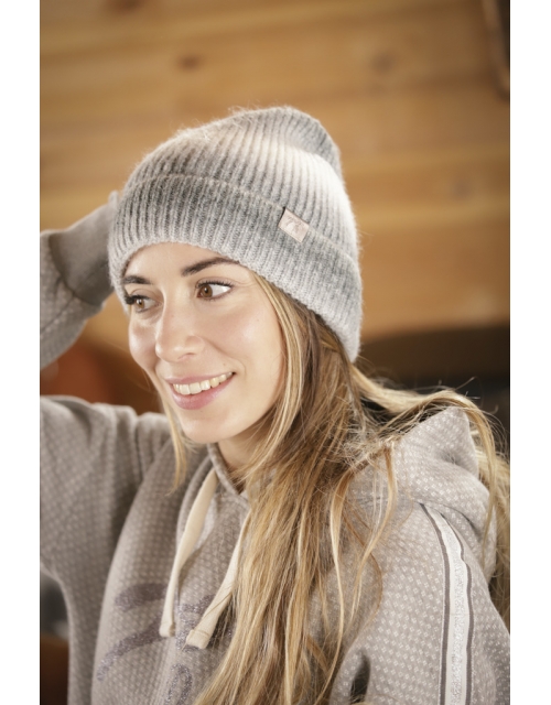 Mila Beanie - Heather Grey