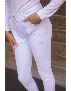 Eden by Pénélope White Élégance Breeches - Children