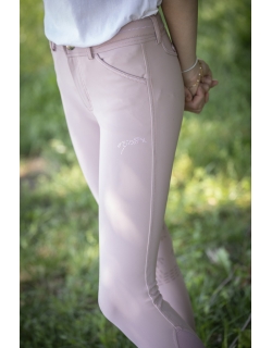 Eden by Pénélope Powder Pink Élégance Breeches - Children