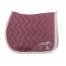 Classic Point Sellier Saddle Pad - Magenta & White