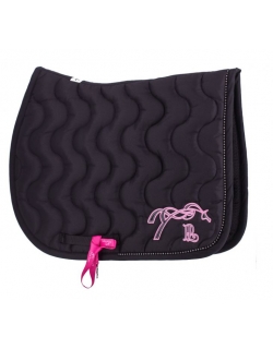 Pink October Saddle Pad & Neck Strap