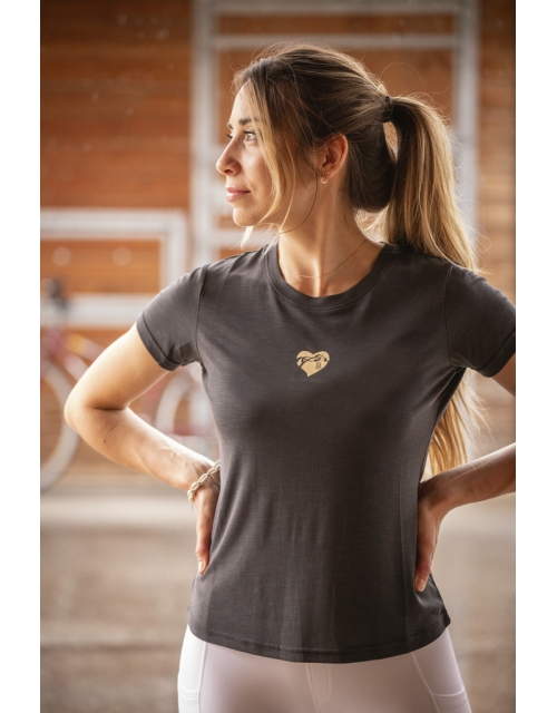 Lovely T-shirt - Anthracite