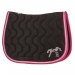 Tapis de selle Eden by Pénélope Point Sellier - Noir & Fuchsia