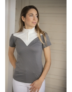 Polo de Concours Las Honey Manches Courtes - Anthracite