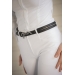Ceinture Signature Strass - Noir