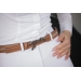 Ceinture Signature Strass - Cognac
