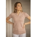 Josie Polo Shirt - Beige