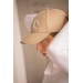 Casquette Naomi - Taupe & Off-White